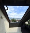 Balkon - Befristete Dachwohnung bis zum 30. April 2026 mit Blick auf den See
