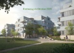 Ostfassade - Erstvermietung “Zur Schürwies” in Zürich – am Fusse des Uetlibergs