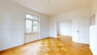 Wohn-/Esszimmer - Renovierte Jugendstilwohnung an zentraler Lage